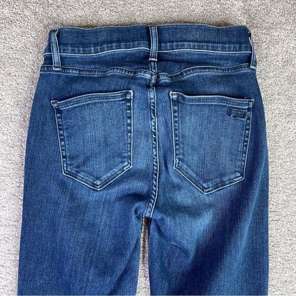 Ayr The Chiller Jeans Women’s 26* Blue Skinny Mid-Rise Dark Denim Stretch - Picture 4 of 13